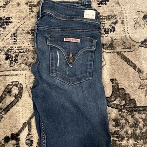 Hudson Jeans distressed blue size 28